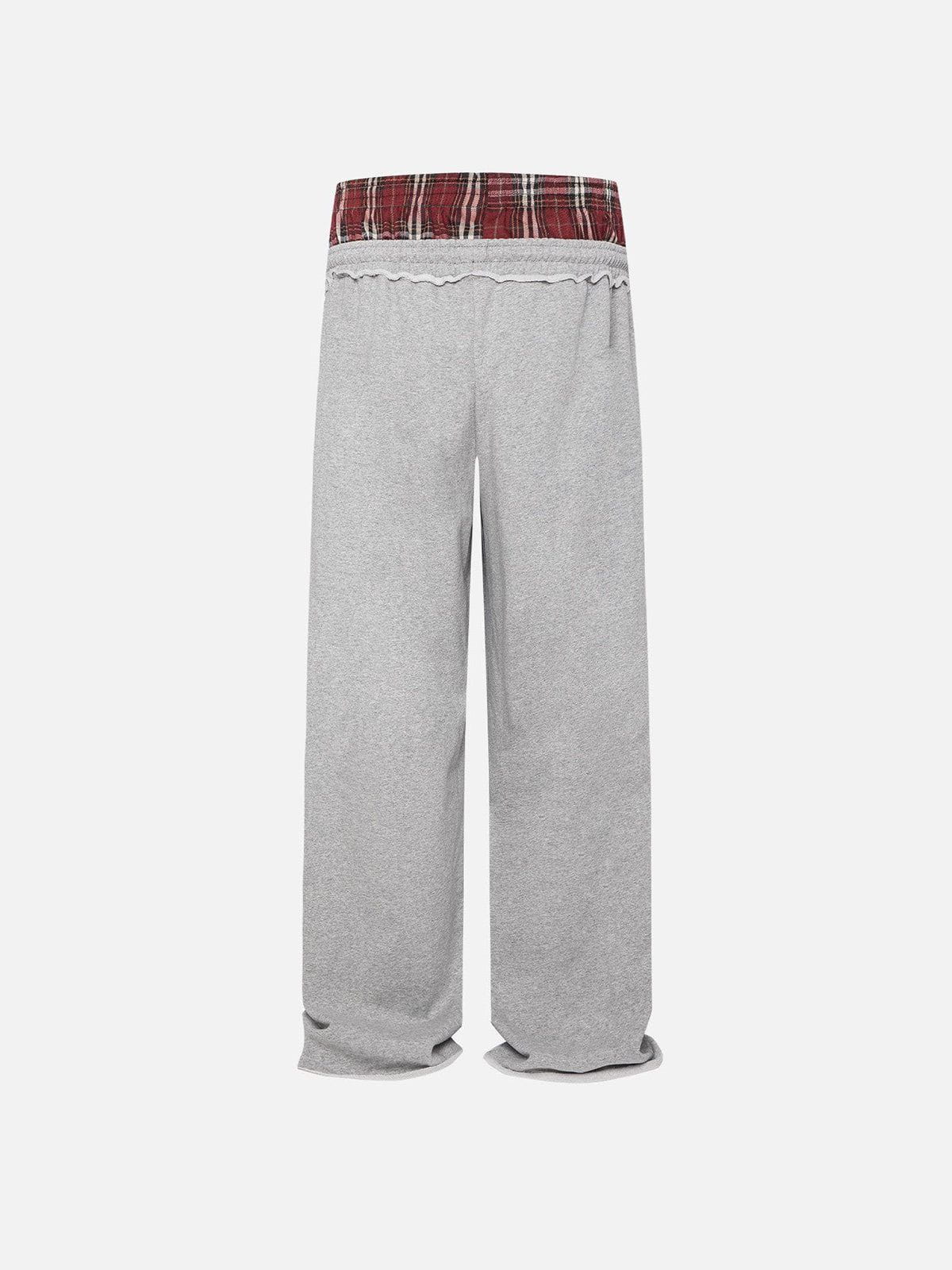 Double Waist Baggy Sweatpants