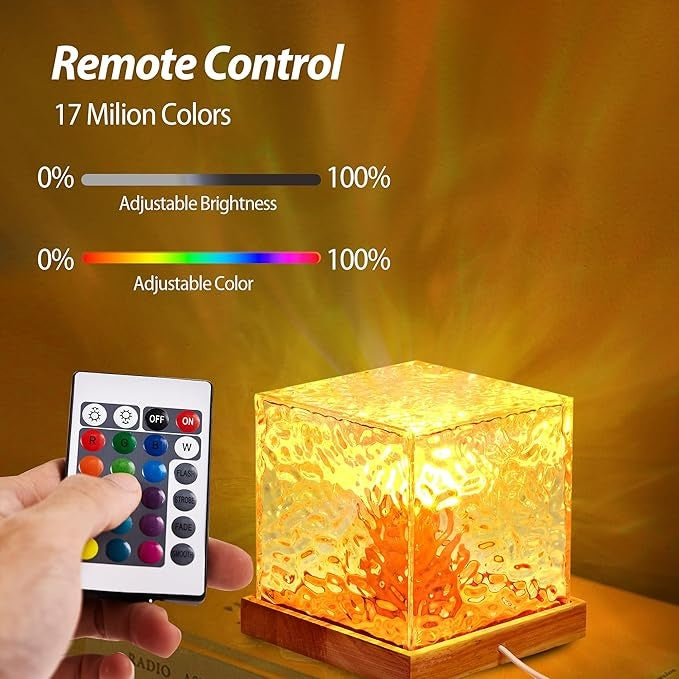 AquaGlow™ - Crystal Ambient Lamp