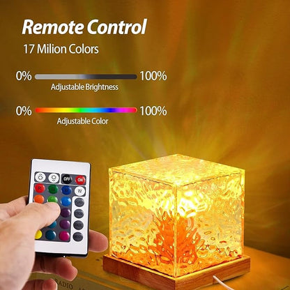 AquaGlow™ - Crystal Ambient Lamp