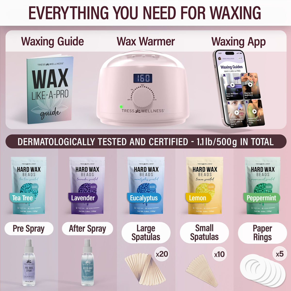 SmoothPro Wax Kit