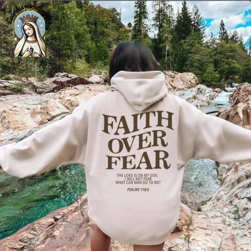 FaithOverFear™ Statement Hoodie