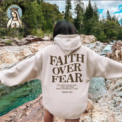 FaithOverFear™ Statement Hoodie