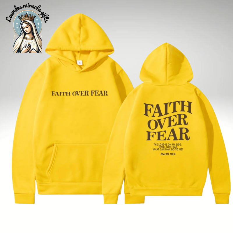 FaithOverFear™ Statement Hoodie
