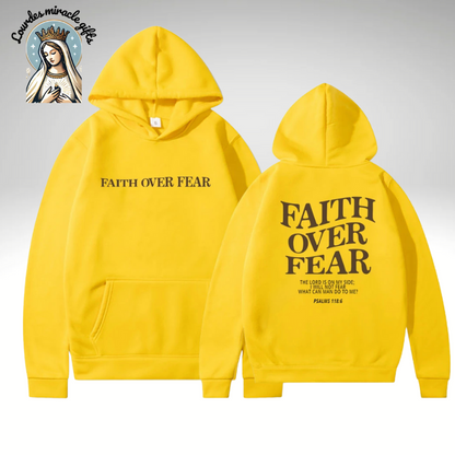 FaithOverFear™ Statement Hoodie
