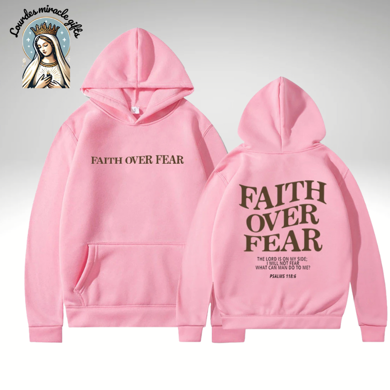 FaithOverFear™ Statement Hoodie