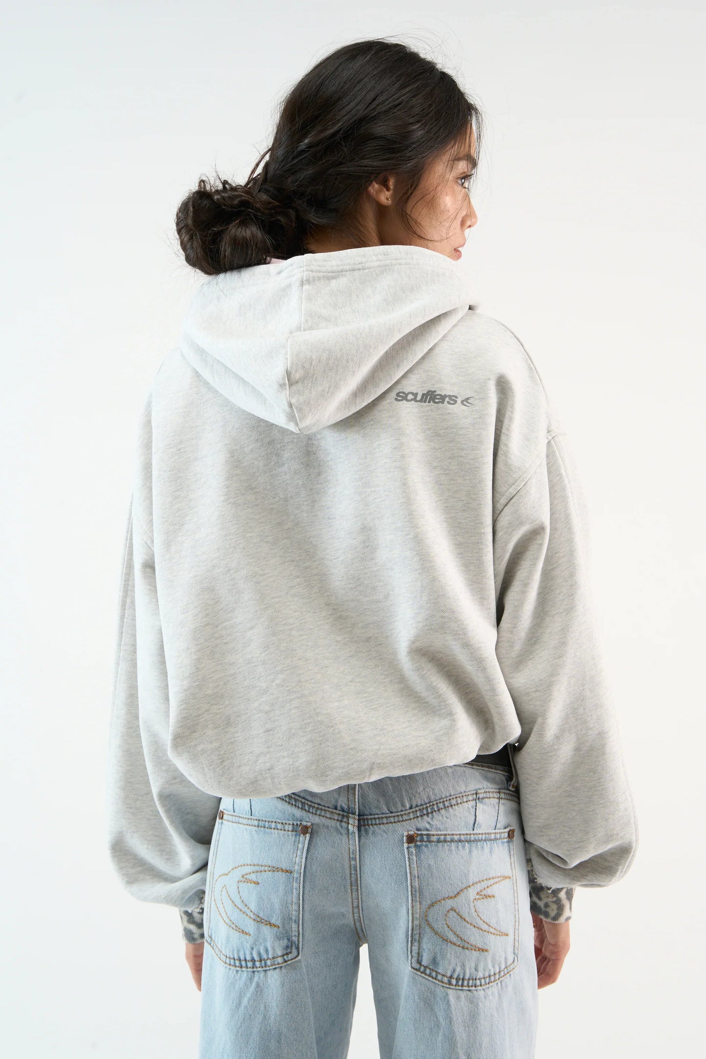 Distressed Camo Hoodie