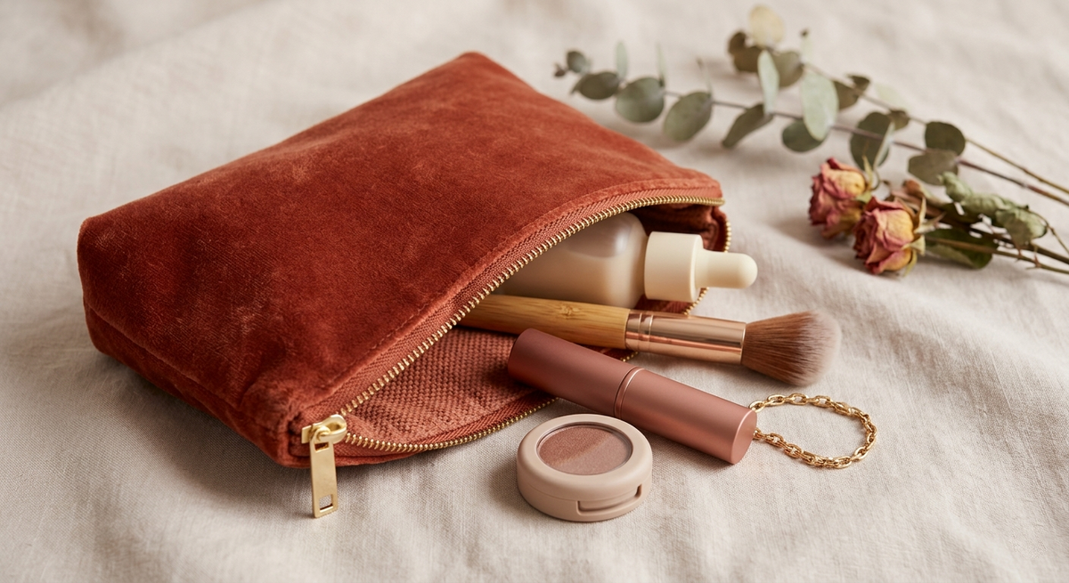 VelvetEase Makeup Pouch