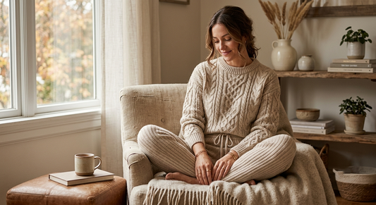 CozyMuse Matching Knit Set