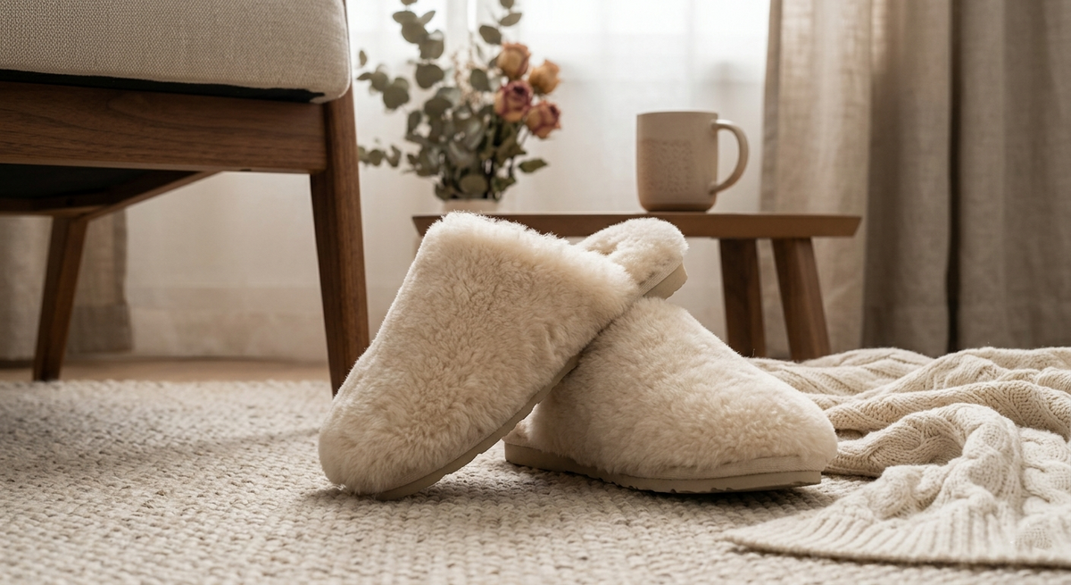 CozyCloud Fuzzy Slippers