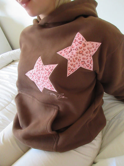 Leopard Stars hoodie