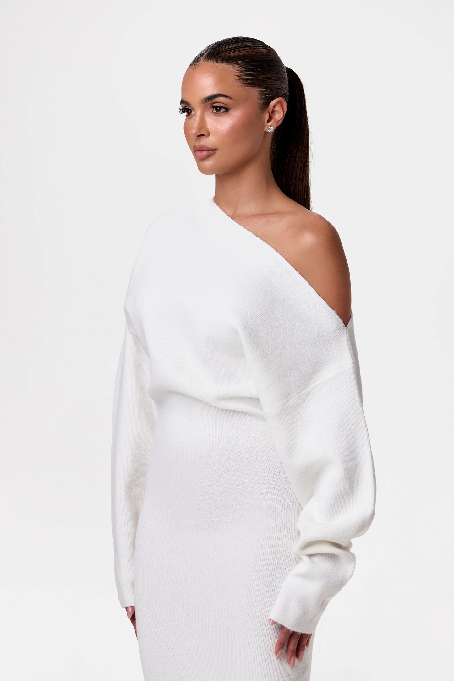 Julia Knit Off-Shoulder Maxi Dress