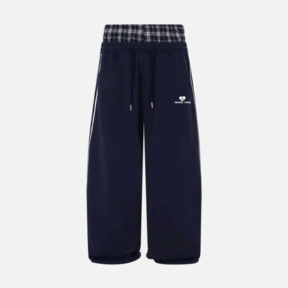 Double Waist Baggy Sweatpants