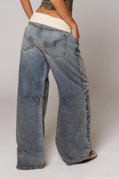 Nova Low Rise Waistband jeans