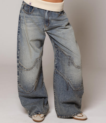 Nova Low Rise Waistband jeans