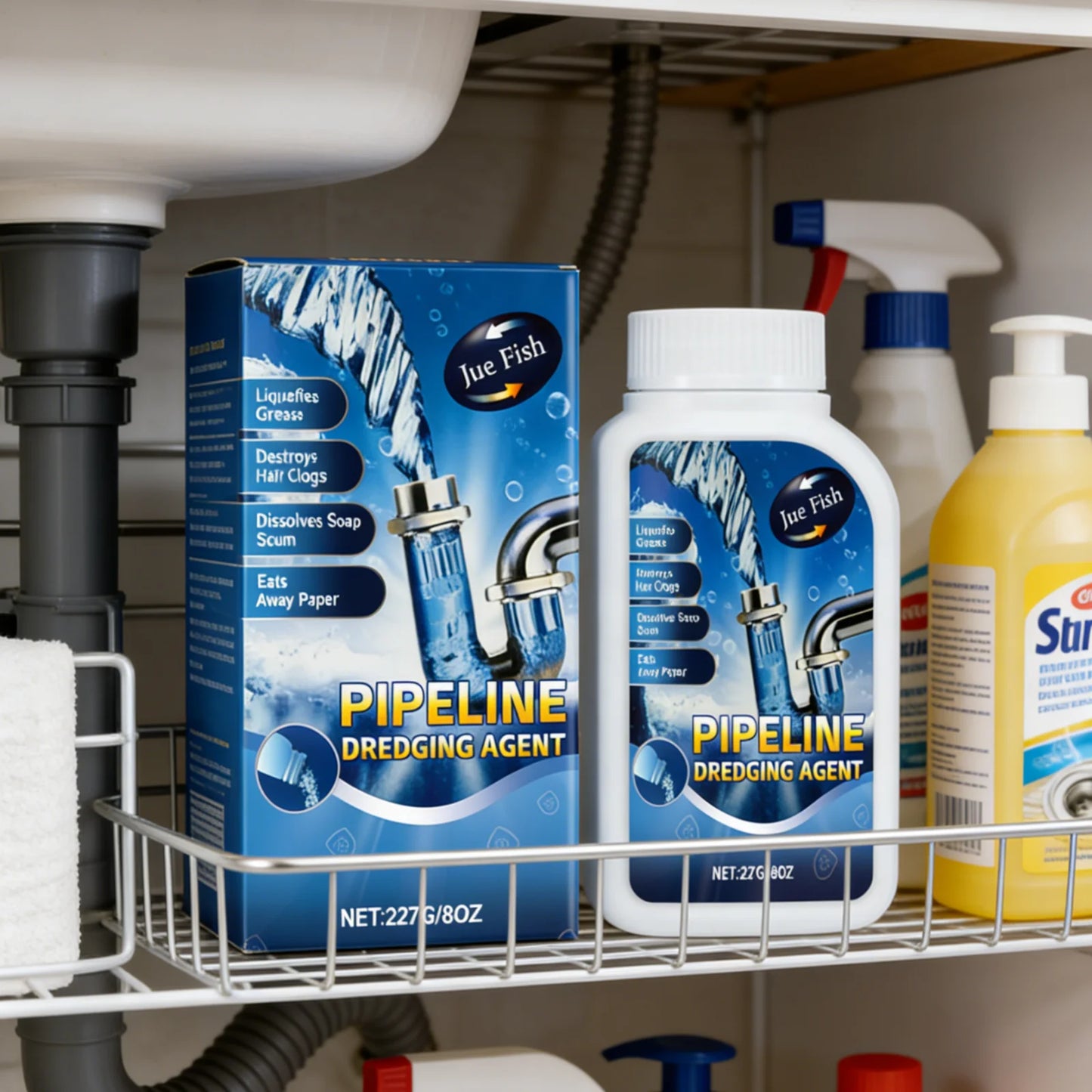 DrainBlitz™ - Pipe Cleaner Solution