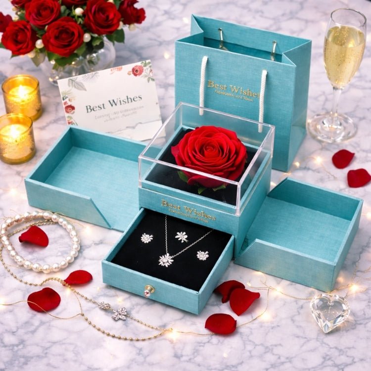 Eternal Flower Jewelry Box