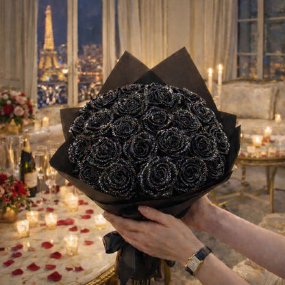 Luxury Handmade Sparkle Rose Bouquet