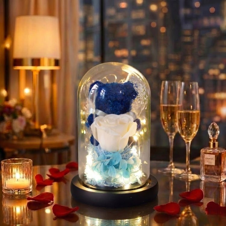 Eternal Rose Bear