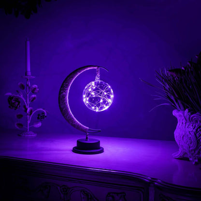 Crescent Moon Table Lamp