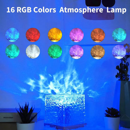AquaGlow™ - Crystal Ambient Lamp