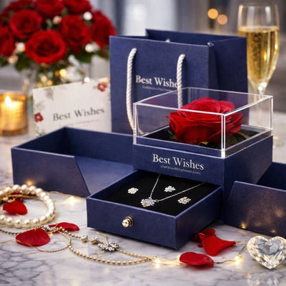 Eternal Flower Jewelry Box