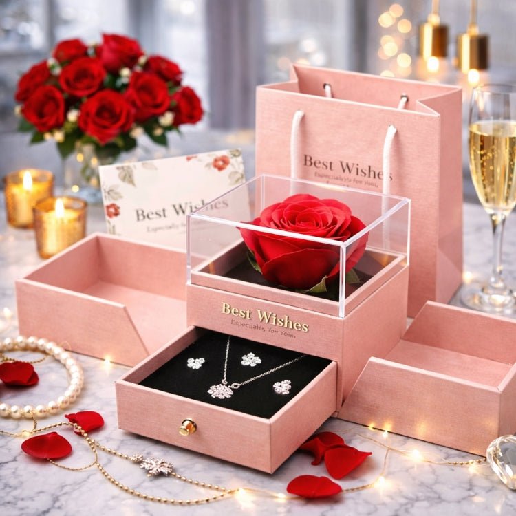 Eternal Flower Jewelry Box