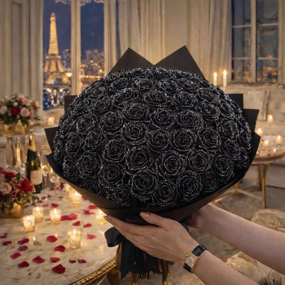 Luxury Handmade Sparkle Rose Bouquet