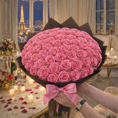 Luxury Handmade Sparkle Rose Bouquet
