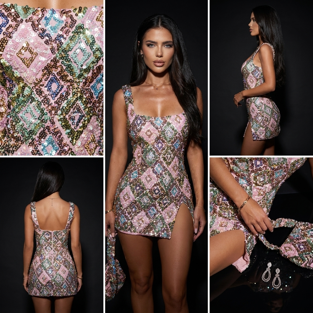 MainCharacter™ Sequin Mini Dress