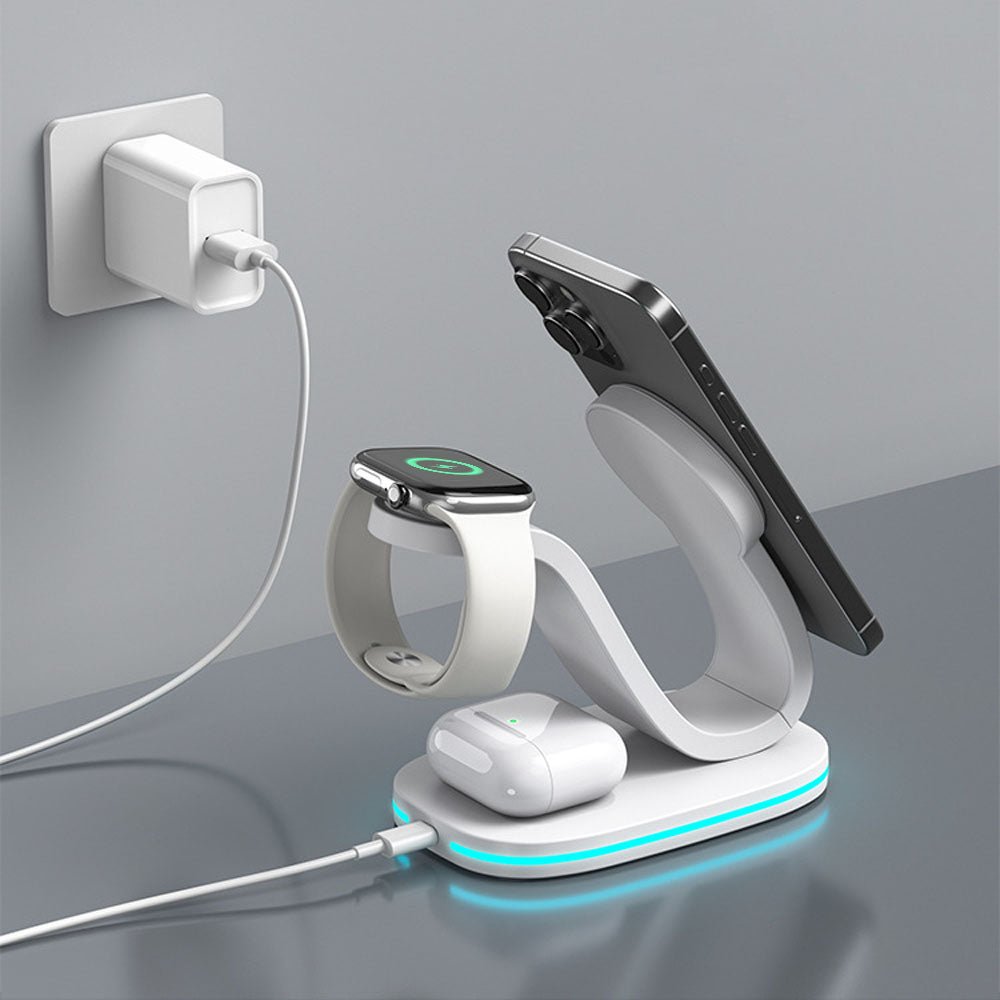 iFlow Trio 3 in 1 MagSafe Wireless Charger