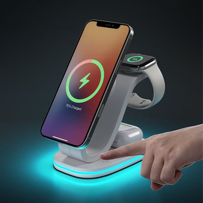 iFlow Trio 3 in 1 MagSafe Wireless Charger