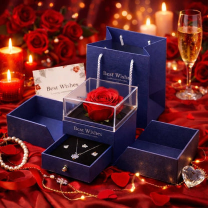 Eternal Flower Jewelry Box