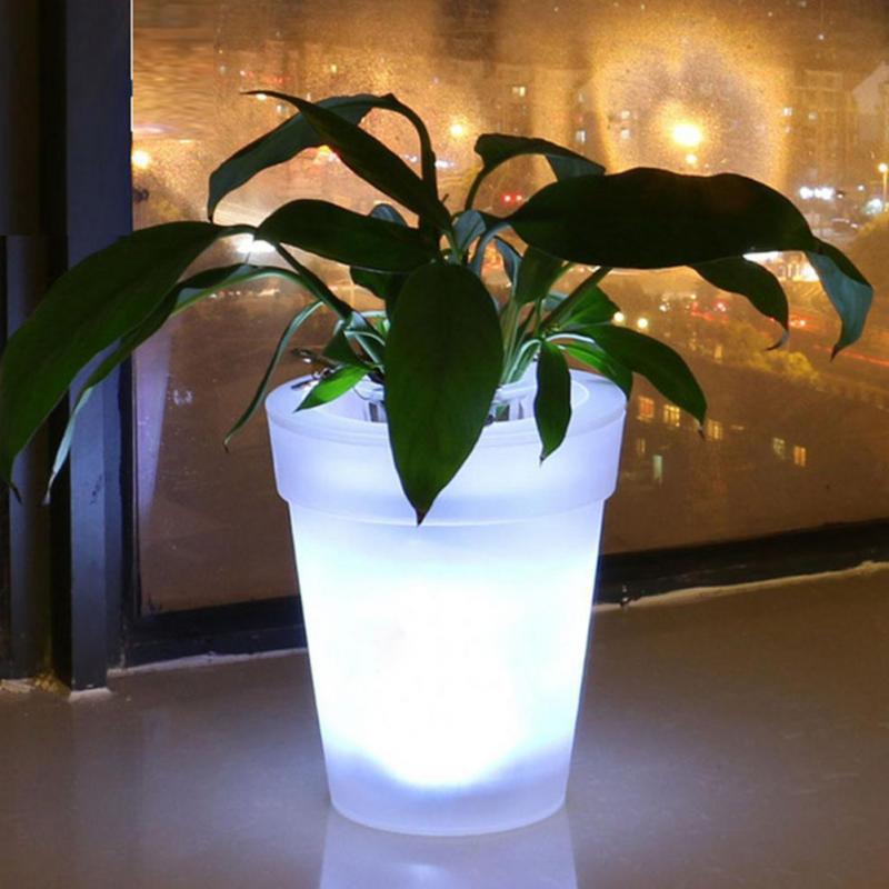 LED Illuminated Planter