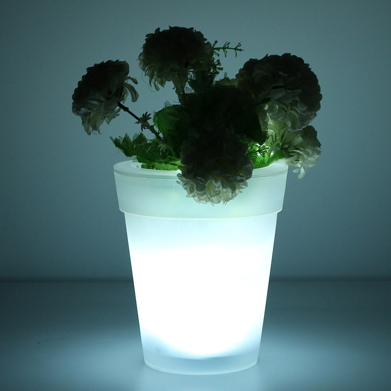LED Illuminated Planter