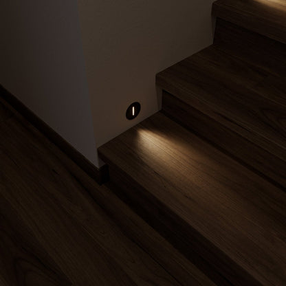 LED Stair Light - Recessed Step Lighting - Modern Sensor Light