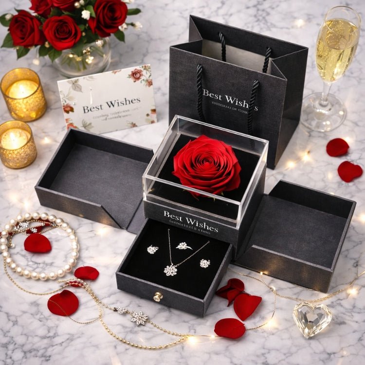 Eternal Flower Jewelry Box