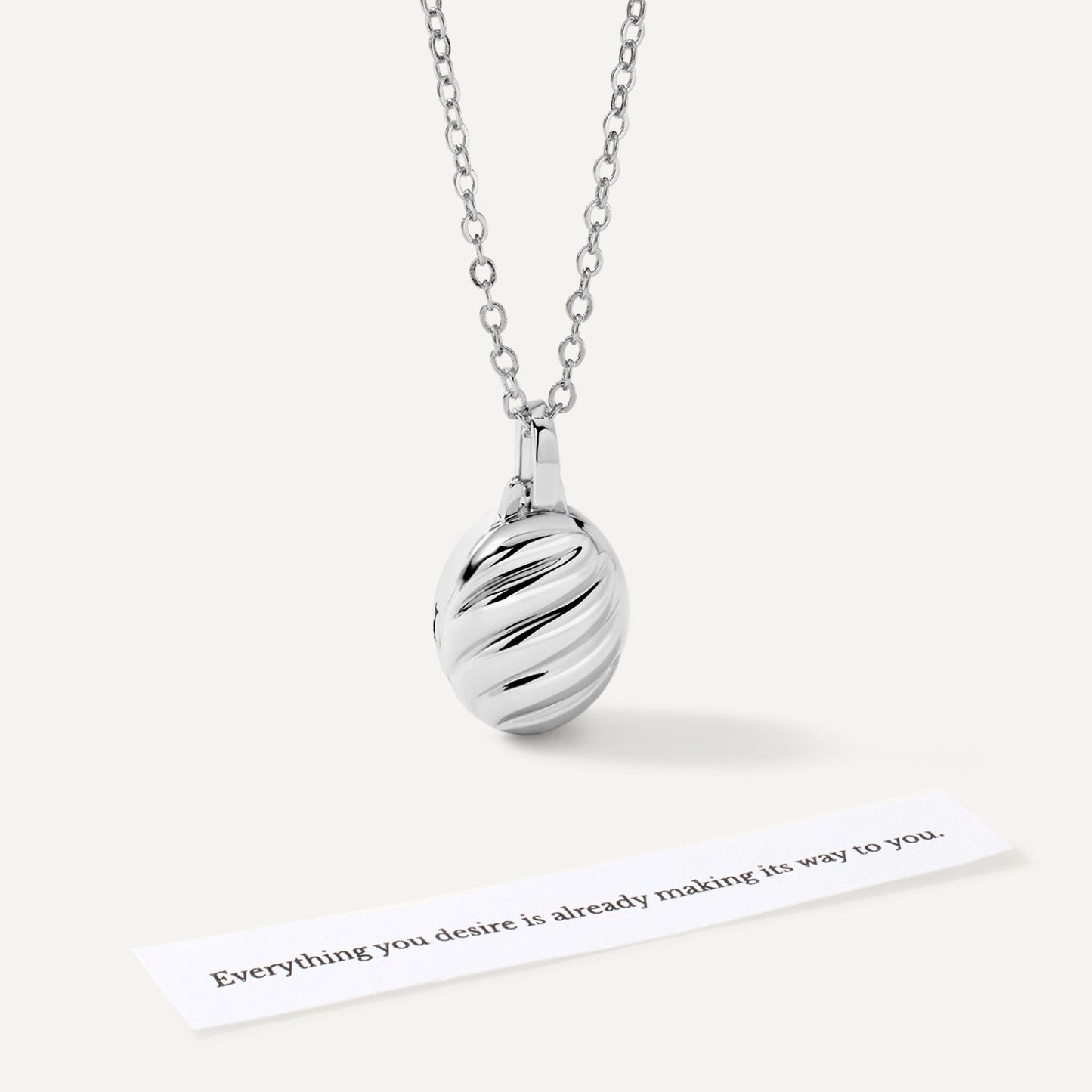 Secret Note Locket