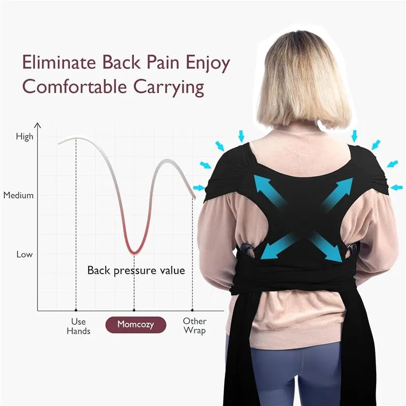 WeightlessCarry™ Baby Wrap Carrier