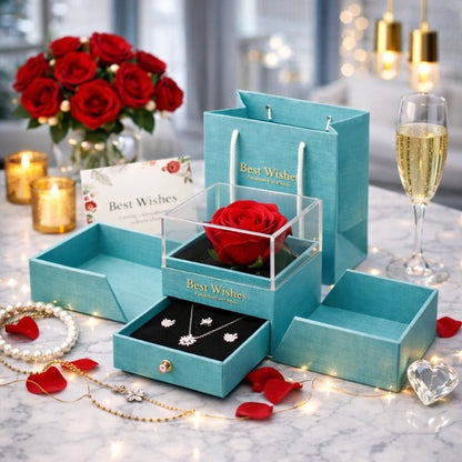 Eternal Flower Jewelry Box