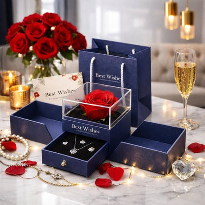 Eternal Flower Jewelry Box