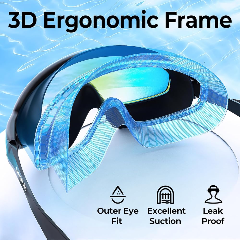 AquaVision™ - Wide Lens Swim Goggles