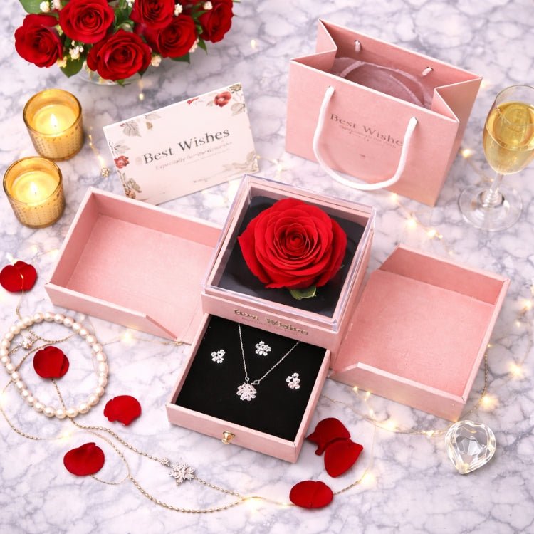 Eternal Flower Jewelry Box