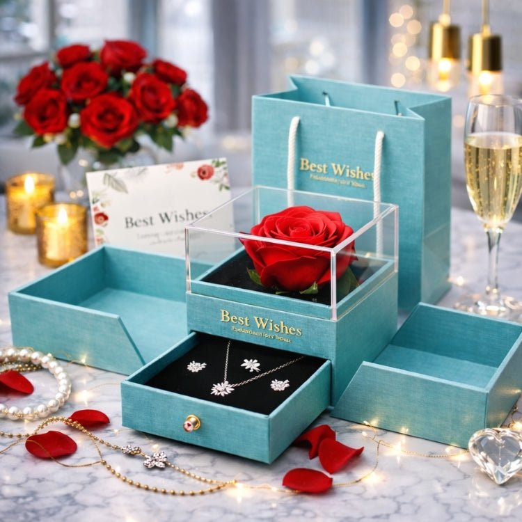 Eternal Flower Jewelry Box