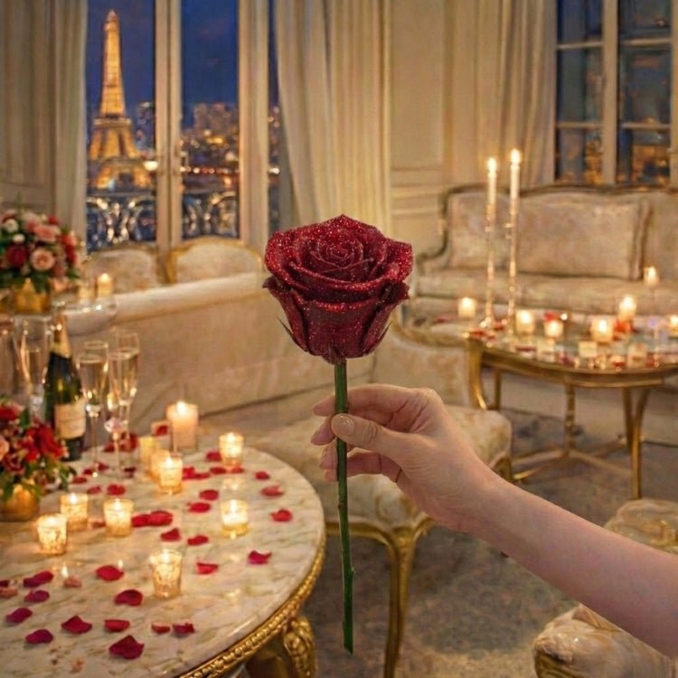 Luxury Handmade Sparkle Rose Bouquet