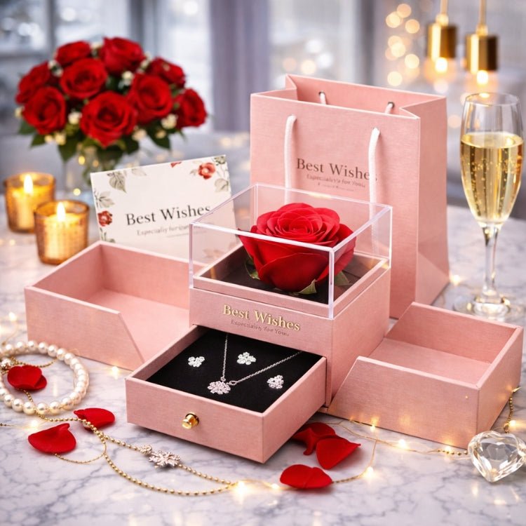 Eternal Flower Jewelry Box